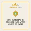 AJAX CART(STAY ON PRODUCT PAGE AFTER ADDED TO CART)