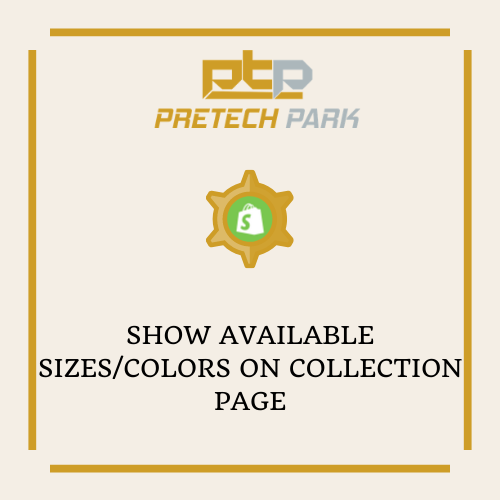 SHOW AVAILABLE SIZES/COLORS ON COLLECTION PAGE