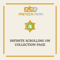 INFINITE SCROLLING ON COLLECTION PAGE