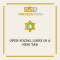 OPEN SOCIAL LINKS IN A NEW TAB