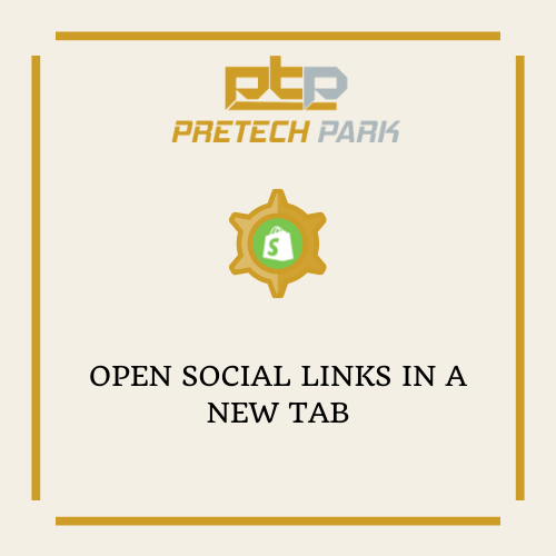 OPEN SOCIAL LINKS IN A NEW TAB