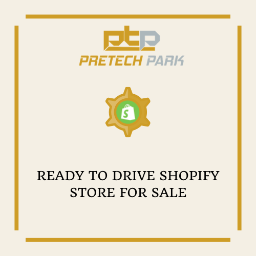 READY TO DRIVE SHOPIFY STORE FOR SALE