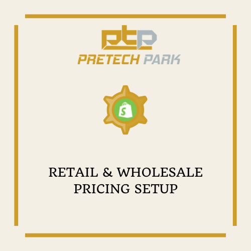 RETAIL & WHOLESALE PRICING SETUP