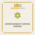 SETUP/CONNECT CUSTOM DOMAIN