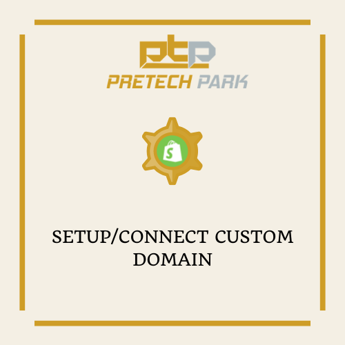 SETUP/CONNECT CUSTOM DOMAIN