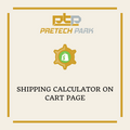 SHIPPING CALCULATOR ON CART PAGE