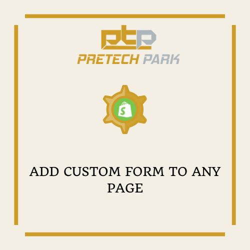 ADD CUSTOM FORM TO ANY PAGE